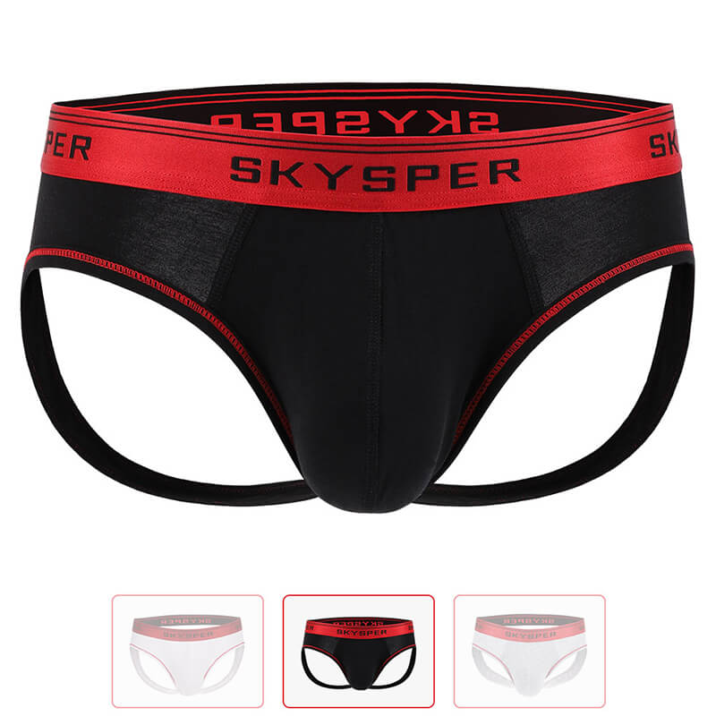 SG01 - SKYSPER Men's Cotton Jockstrap Underwear Athletic Supporter