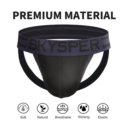 28SK - SKYSPER Men's Cotton Jockstrap Underwear Athletic Supporter