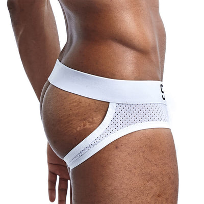 SG07 - SKYSPER Men's Jockstrap Cotton & Mesh Underwear Athletic Supporter